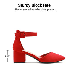 RED SUEDE