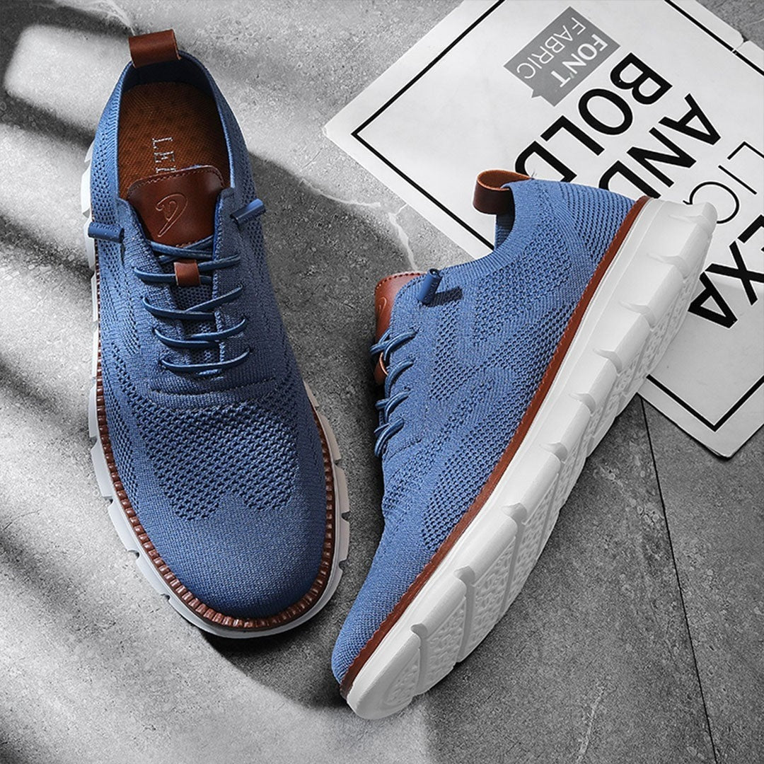 Oak & Sole - Urban Comfortable Everyday Trainers - Limited Blue Edition