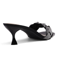 BLACK RHINESTONE