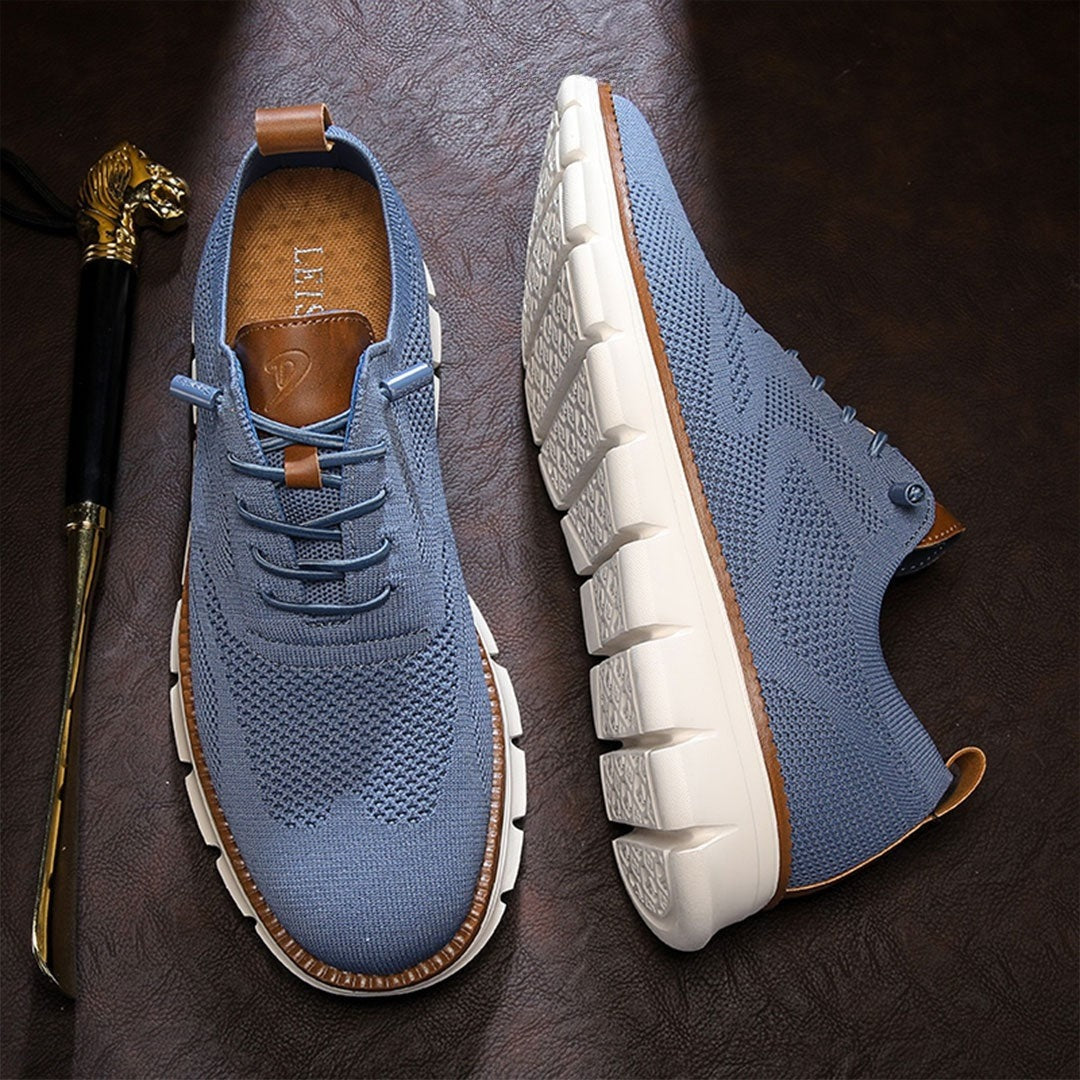 Oak & Sole - Urban Comfortable Everyday Trainers - Limited Blue Edition