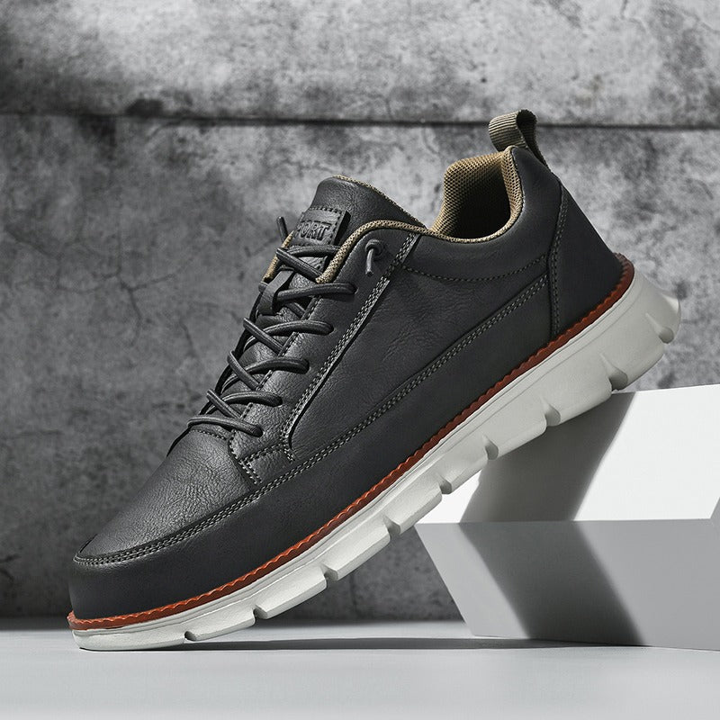 Oak & Sole - All-Season Ultra-Comfortable Elegant Trainers – Dark Gray