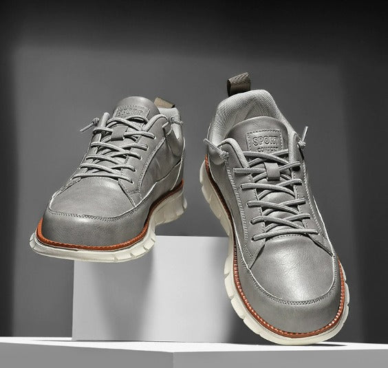 Oak & Sole - All-Season Ultra-Comfortable Elegant Trainers – Gray