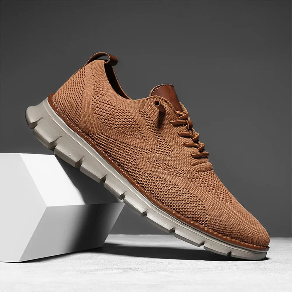 Oak & Sole - Urban Comfortable Everyday Trainers - Limited Caramel Edition