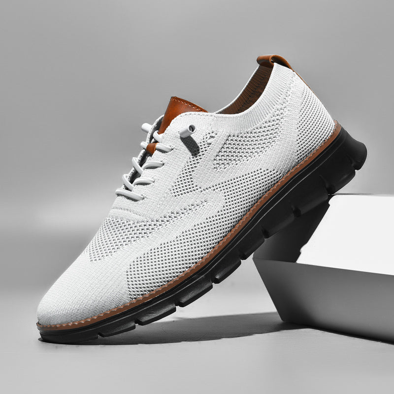 Oak & Sole - Urban Comfortable Limited Edition Trainers with Black Sole – Gray