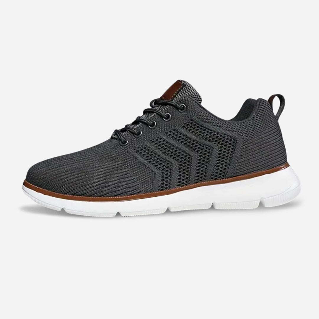 Oak & Sole - Breathable Comfortable Elegant Trainers – Gray