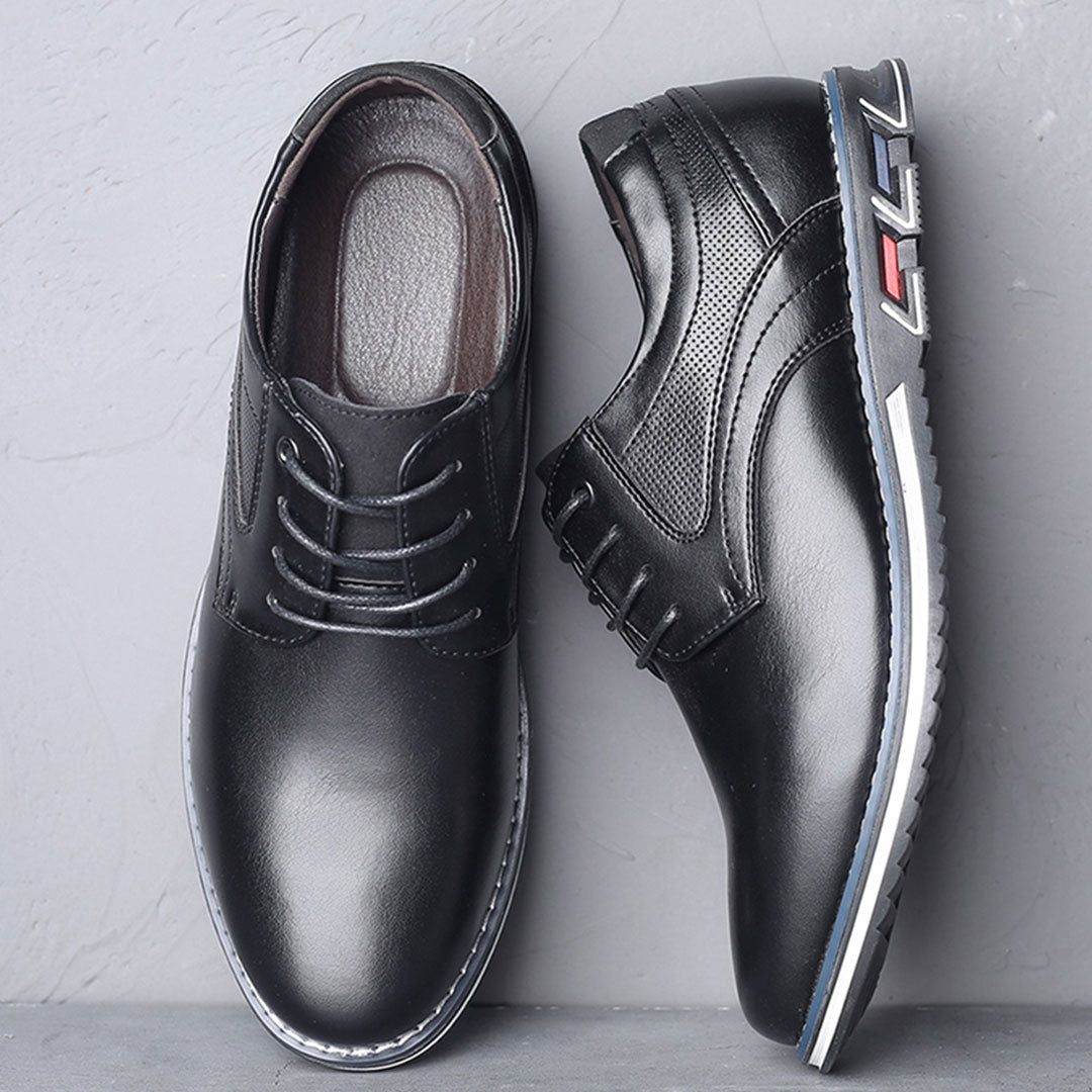 Oak & Sole - York Classic Ultra-Elegant Premium Leather Shoes – Black