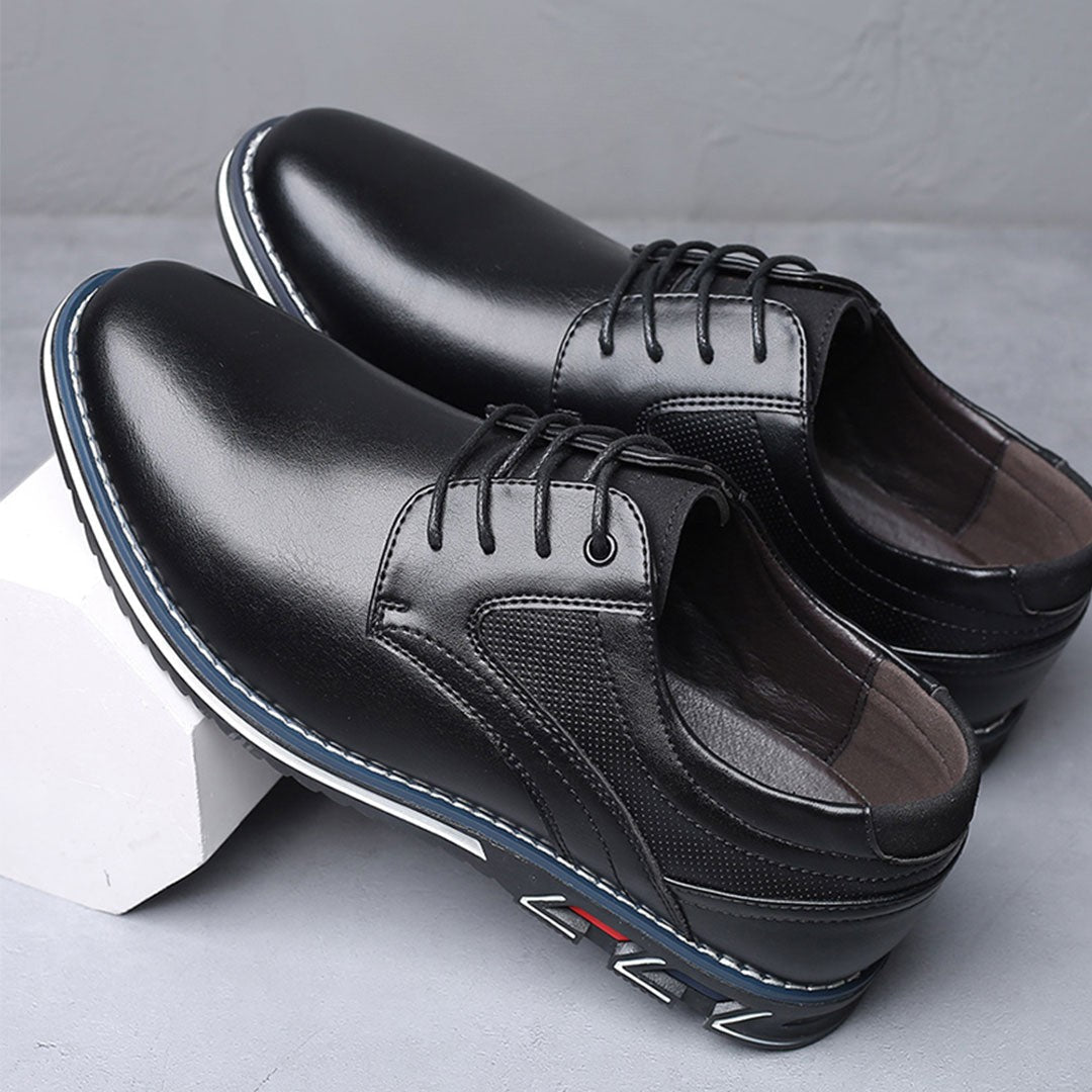 Oak & Sole - York Classic Ultra-Elegant Premium Leather Shoes – Black