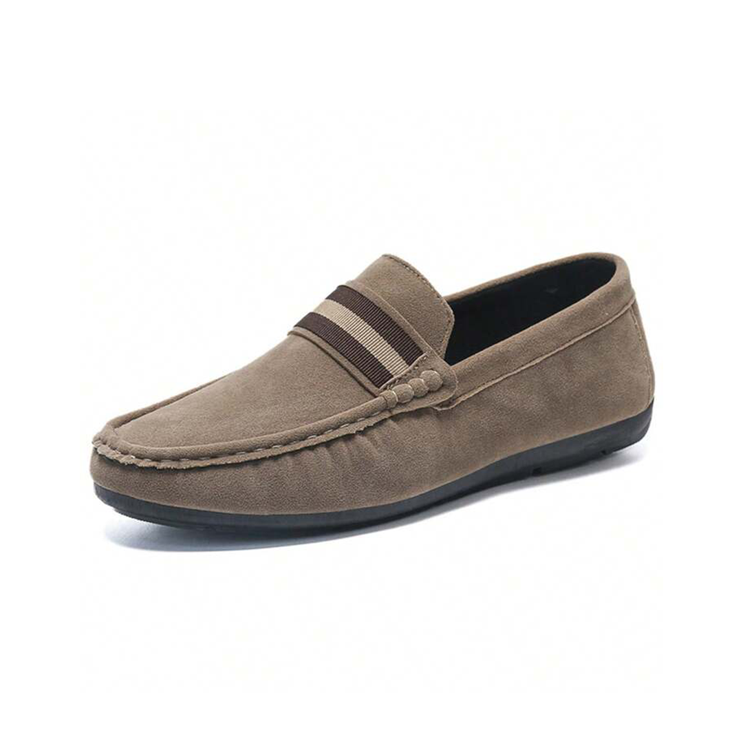 Oak & Sole - Rafael Elegant Premium Leather Loafers Modern Design - Brown