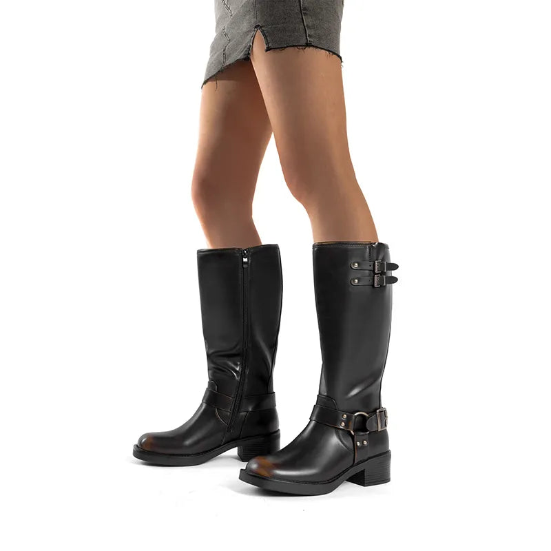 BLACK/BROWN