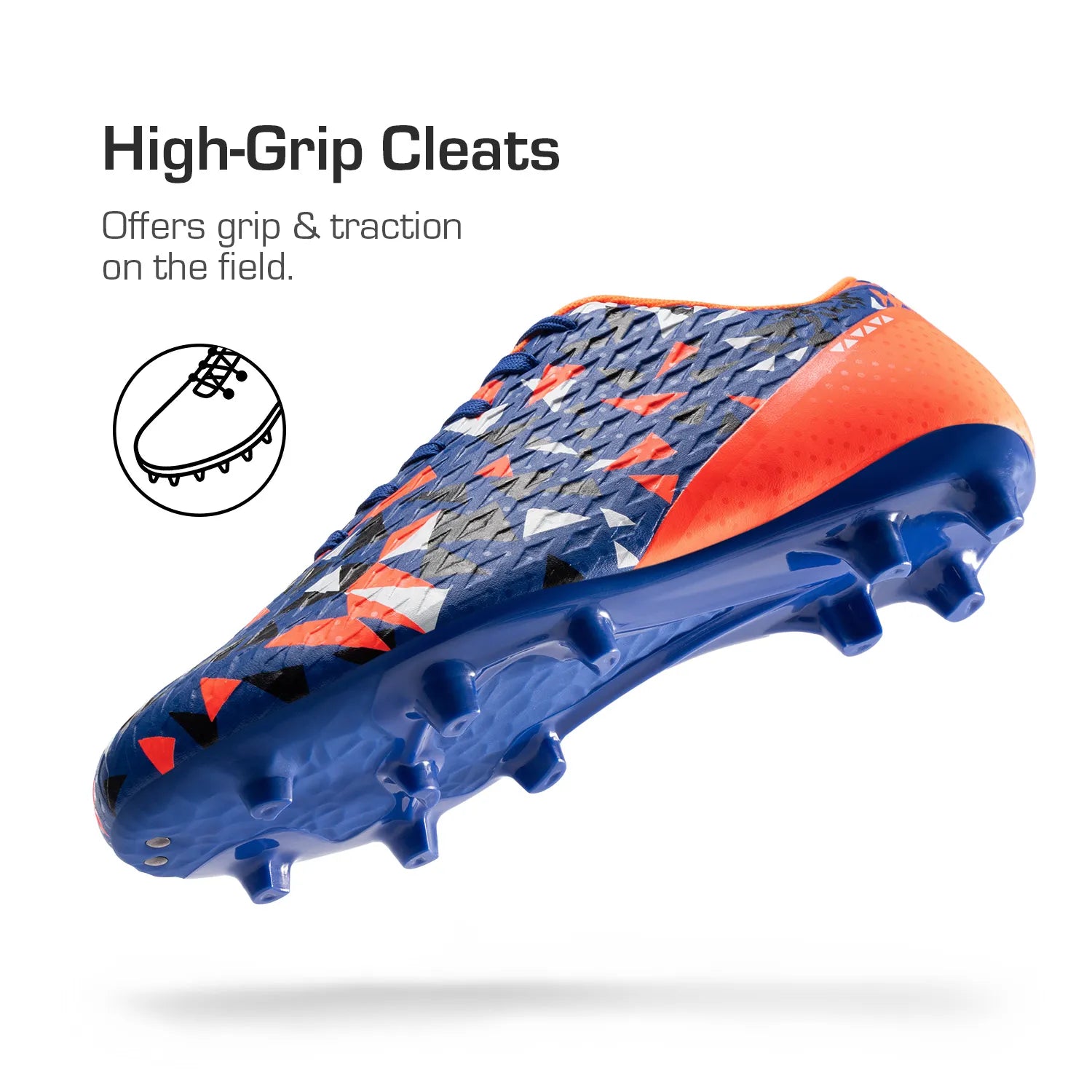 ORANGE/ROYAL BLUE