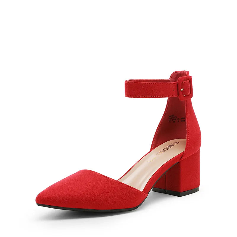 RED SUEDE