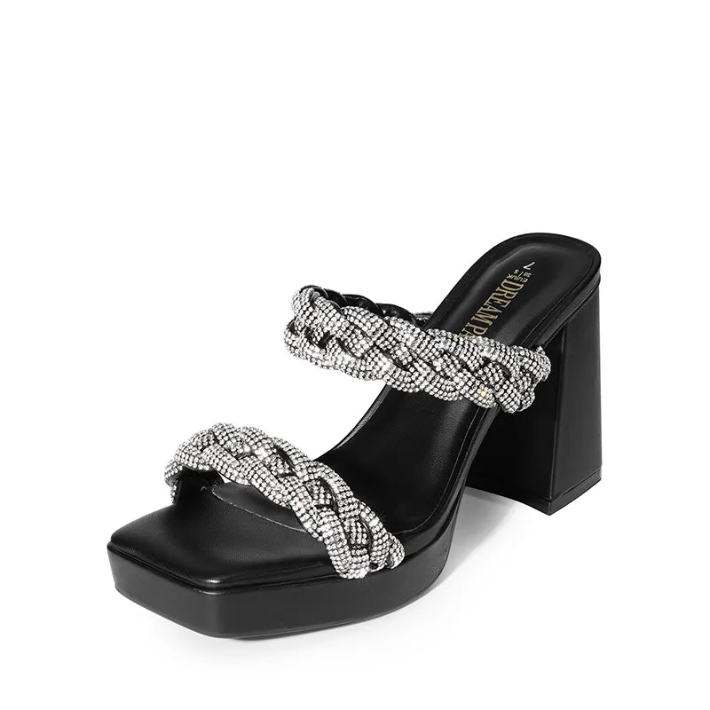 BLACK-RHINESTONE