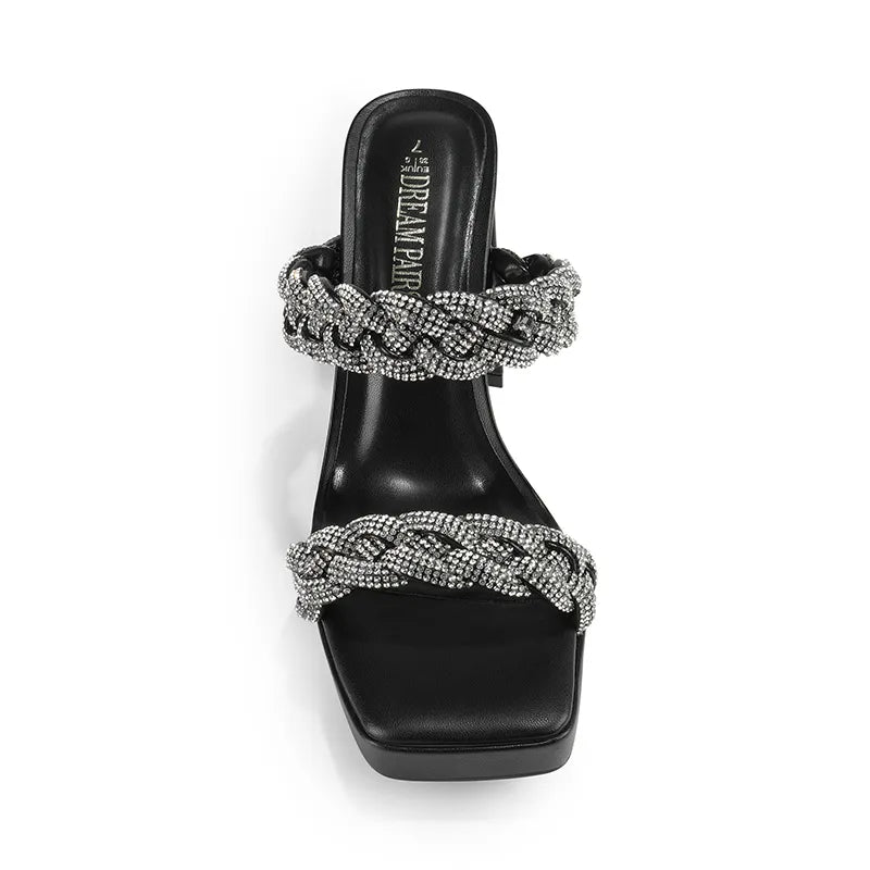 BLACK-RHINESTONE
