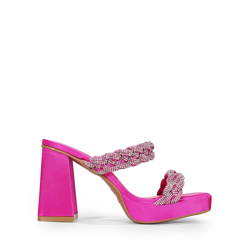 HOT PINK-RHINESTONE