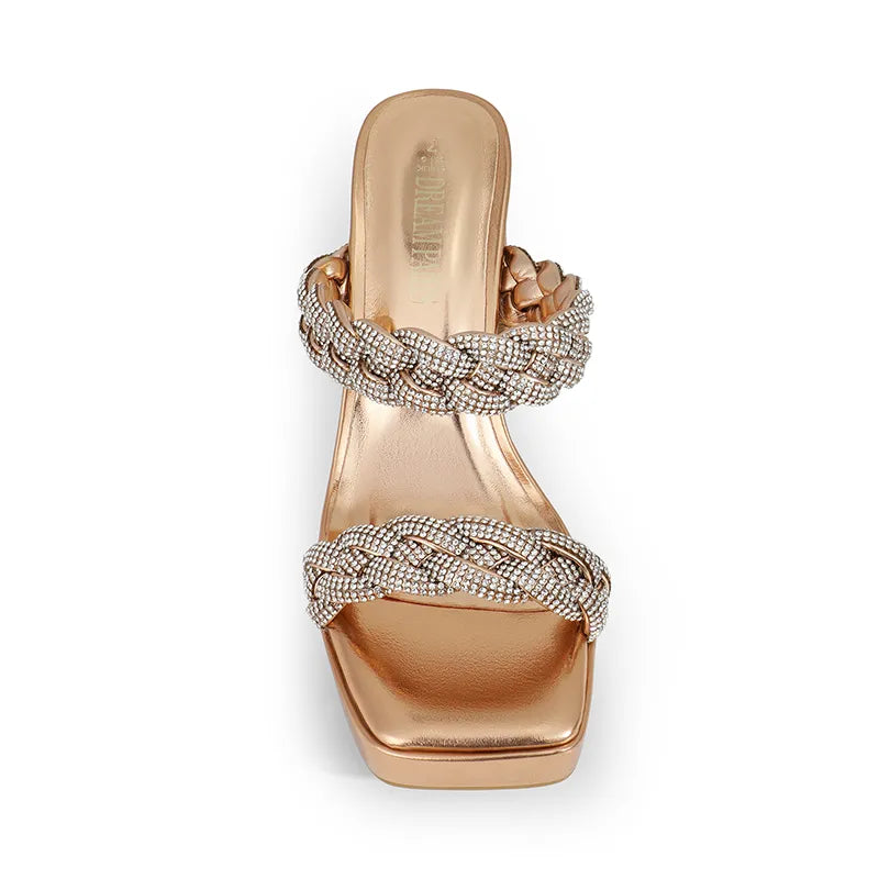 ROSE GOLD-RHINESTONE