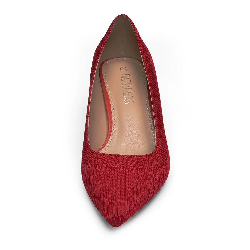 RED KNITTING