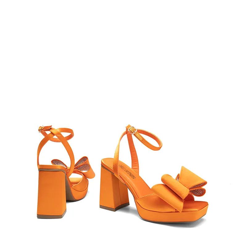 ORANGE-SATIN