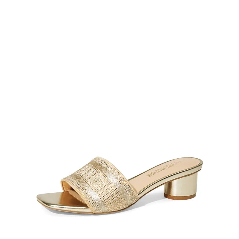 GOLD-RHINESTONE