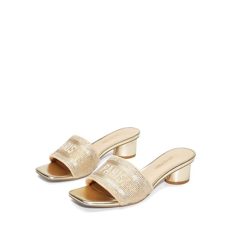 GOLD-RHINESTONE