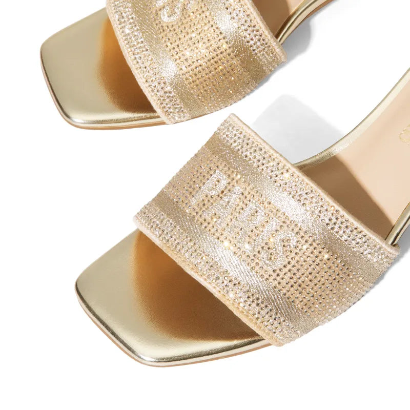 GOLD-RHINESTONE