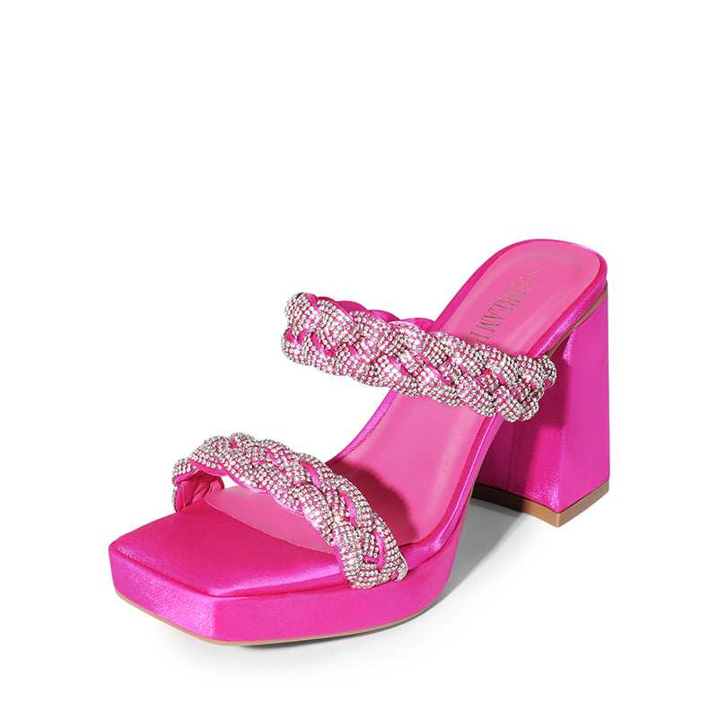 HOT PINK-RHINESTONE