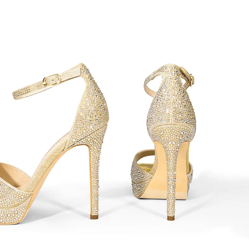 GOLD-RHINESTONE