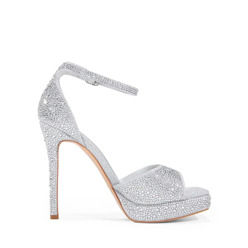 SILVER-RHINESTONE