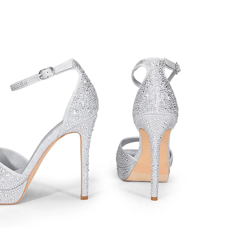 SILVER-RHINESTONE