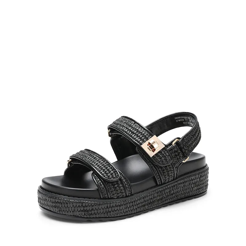 BLACK-RAFFIA