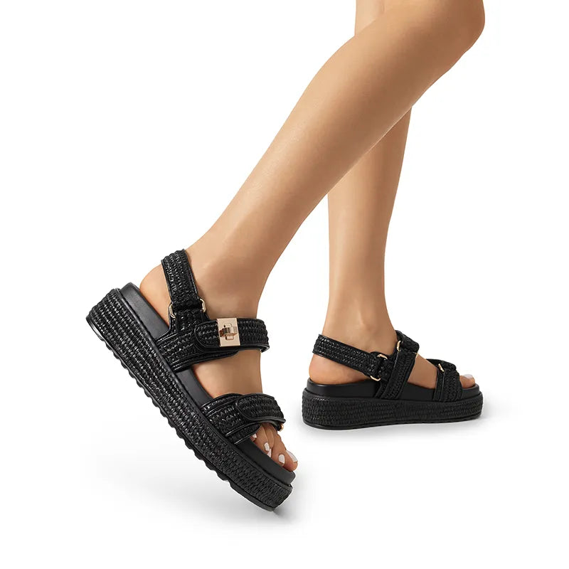 BLACK-RAFFIA