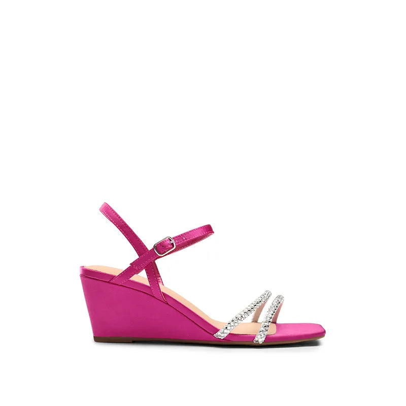 HOT PINK SATIN