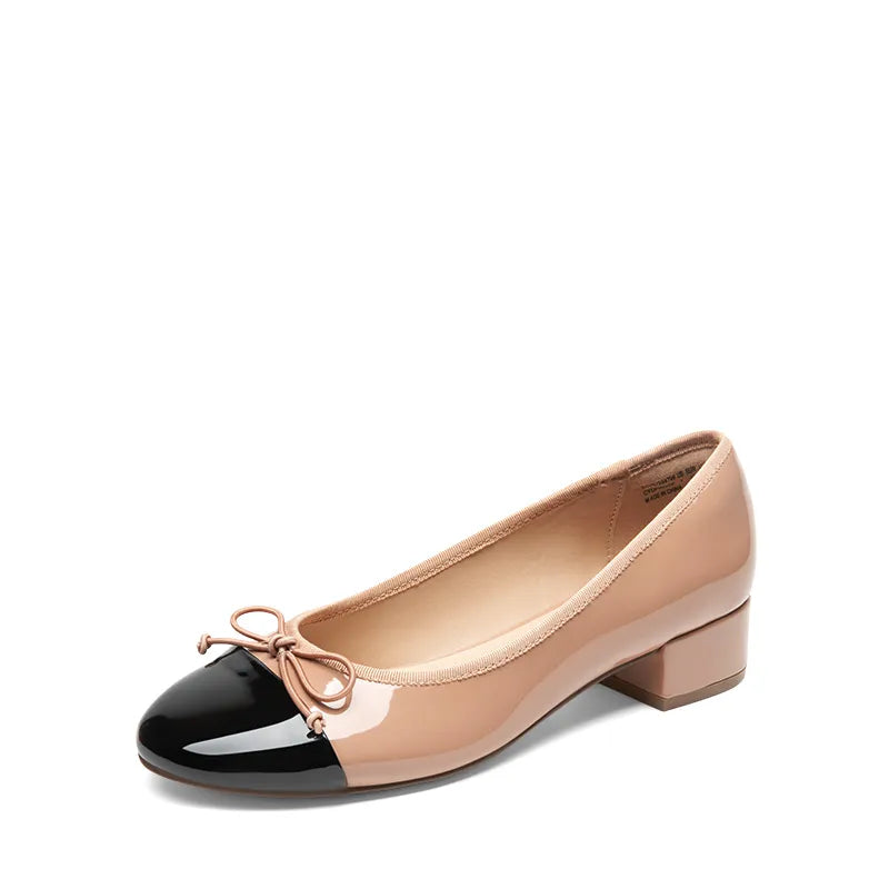 NUDE BLACK-PAT