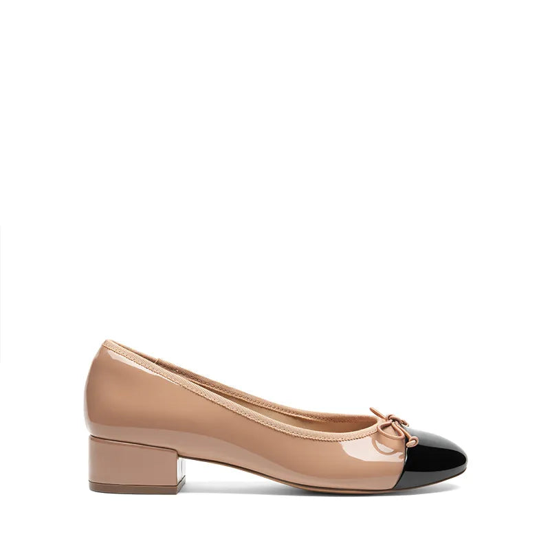 NUDE BLACK-PAT