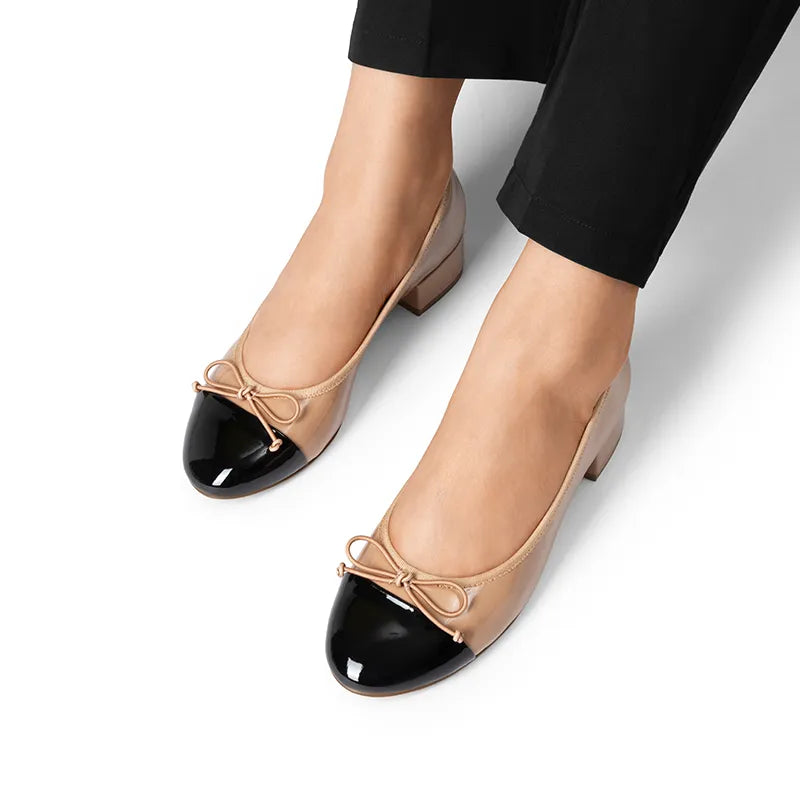 NUDE BLACK-PAT