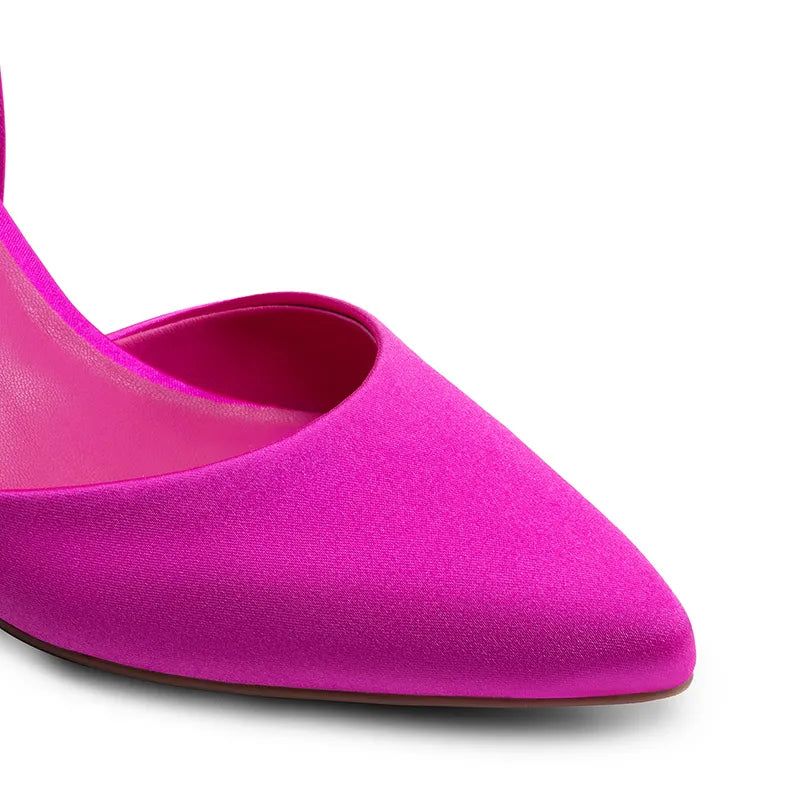 HOT PINK-SATIN