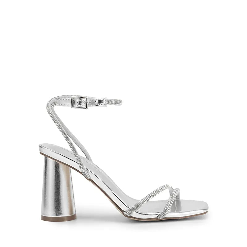 SILVER-RHINESTONE