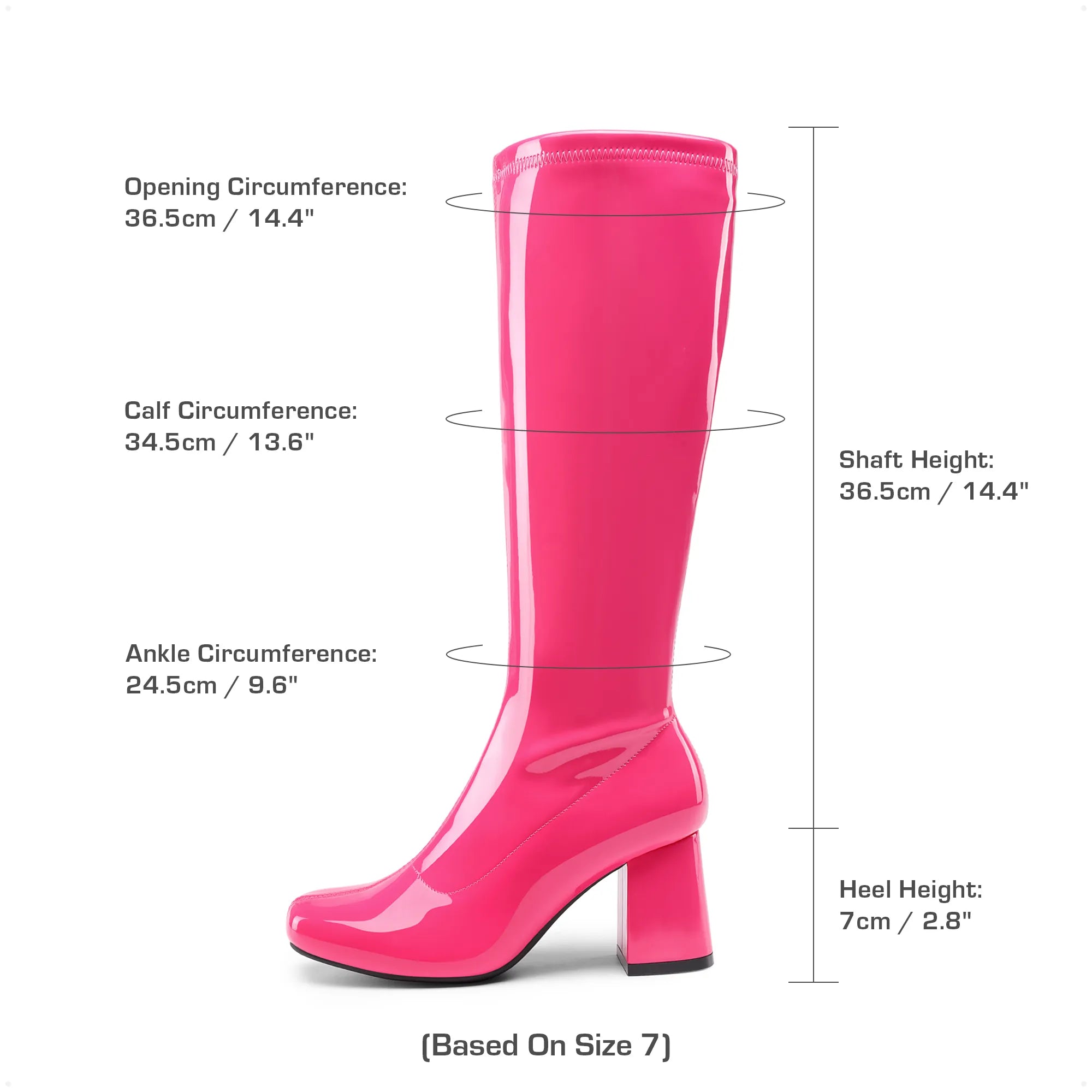 HOT PINK PAT
