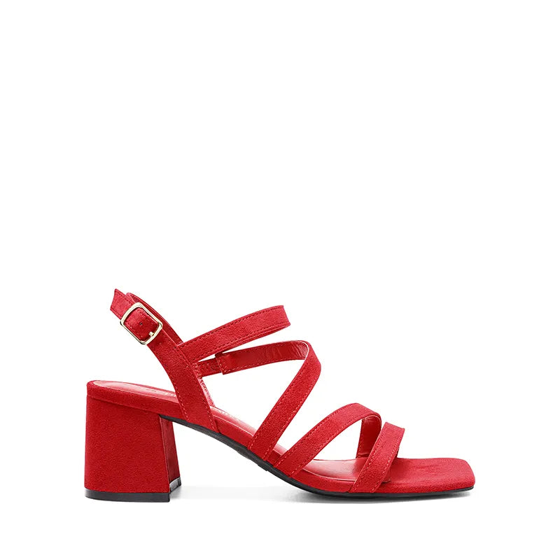 RED SUEDE