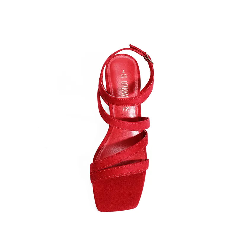 RED SUEDE