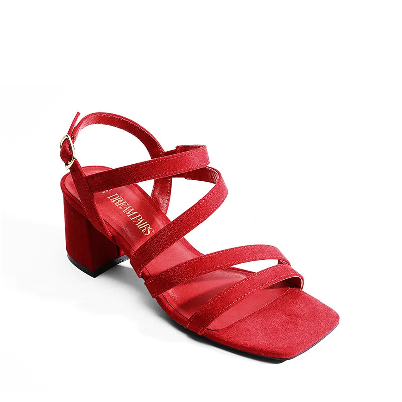 RED SUEDE