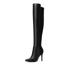 BLACK PU SUEDE