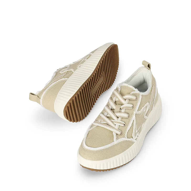 KHAKI/WHITE