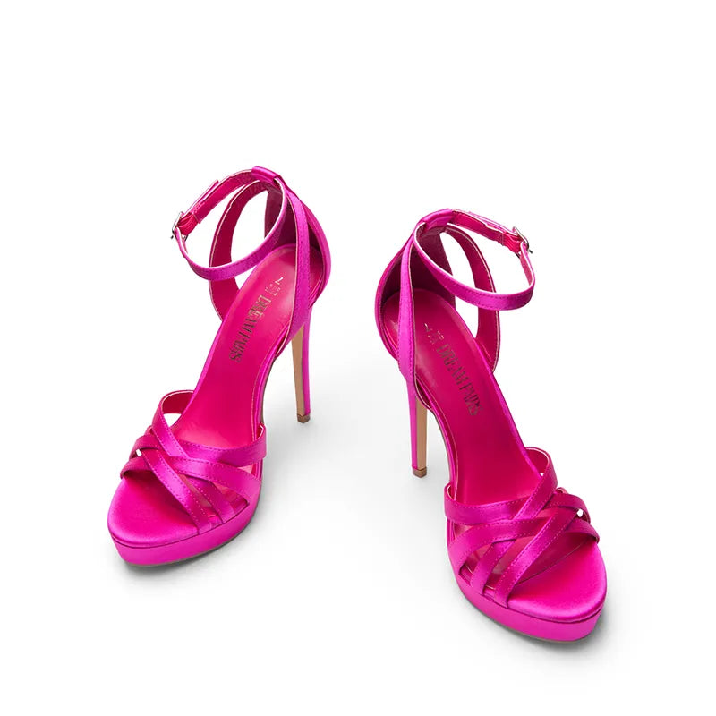 HOT PINK SATIN