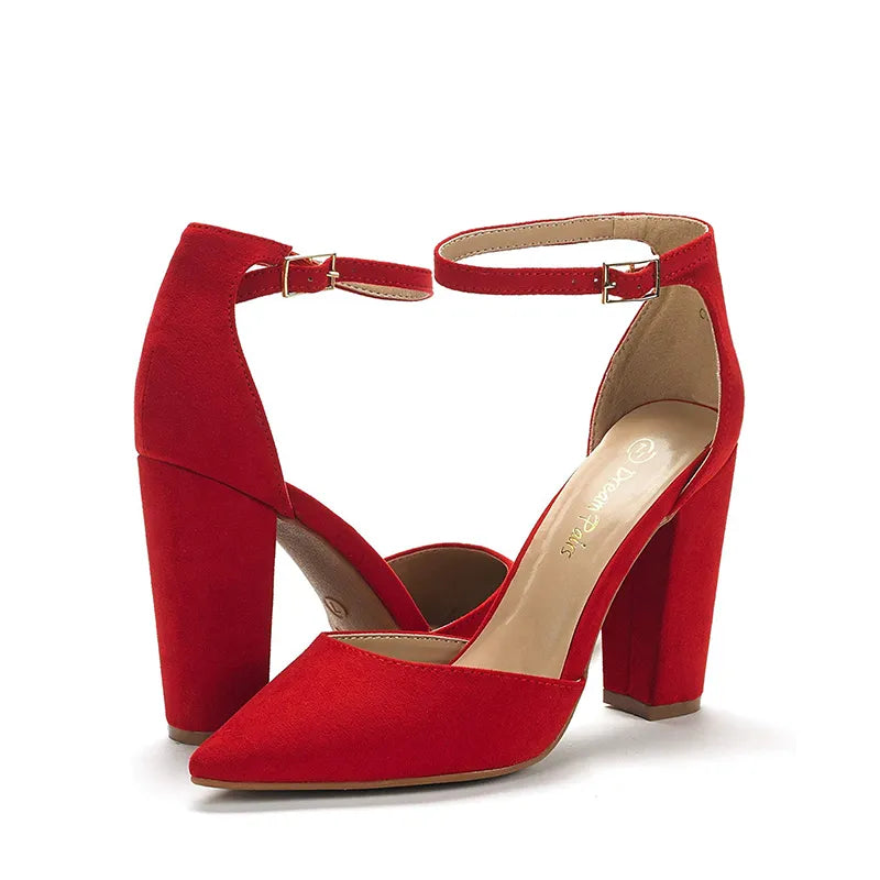 RED SUEDE