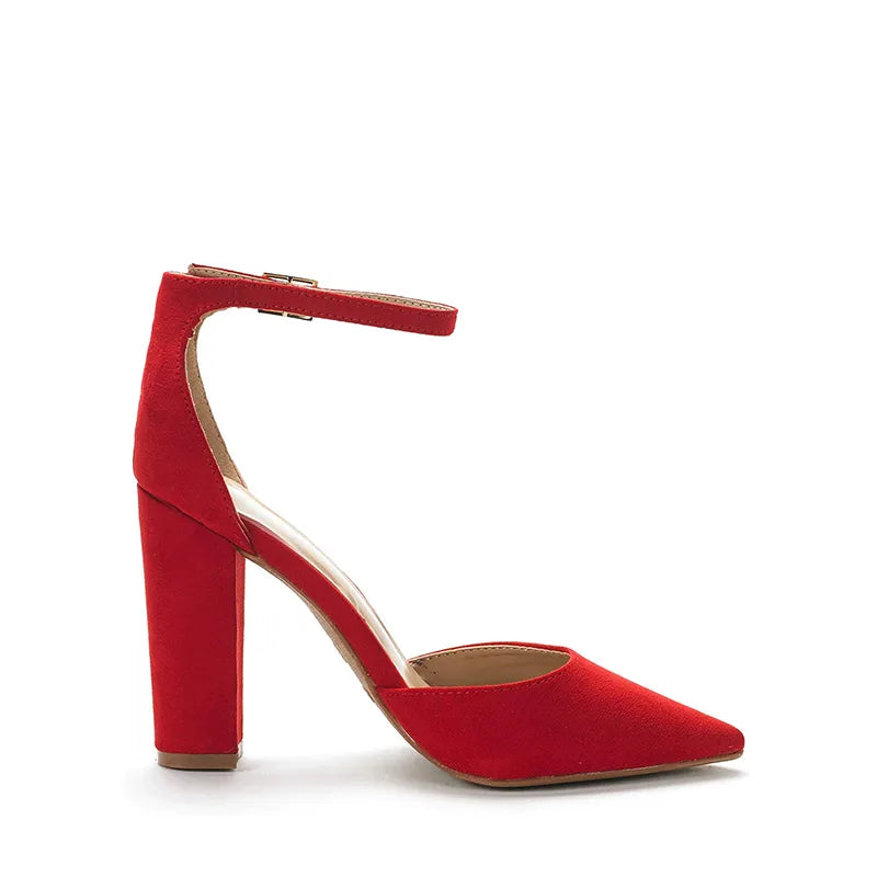 RED SUEDE