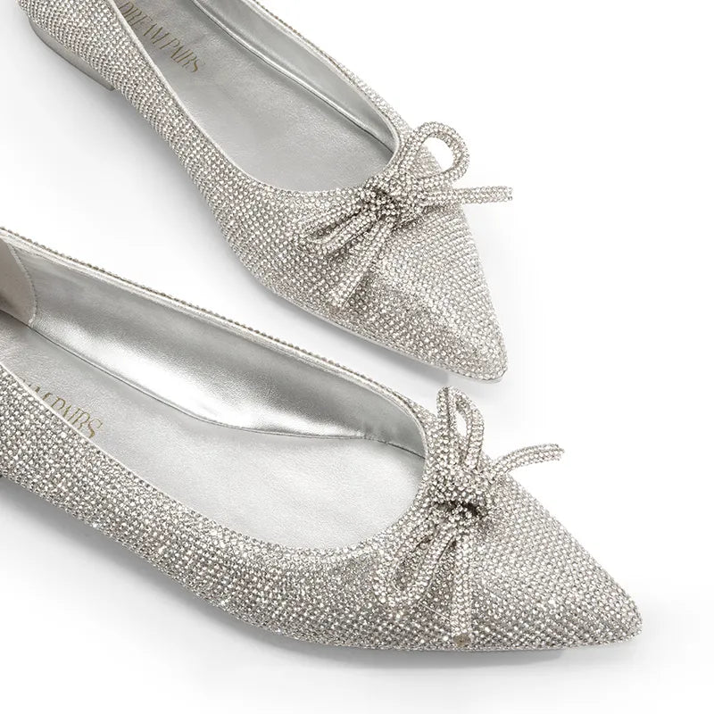 SILVER-RHINESTONE