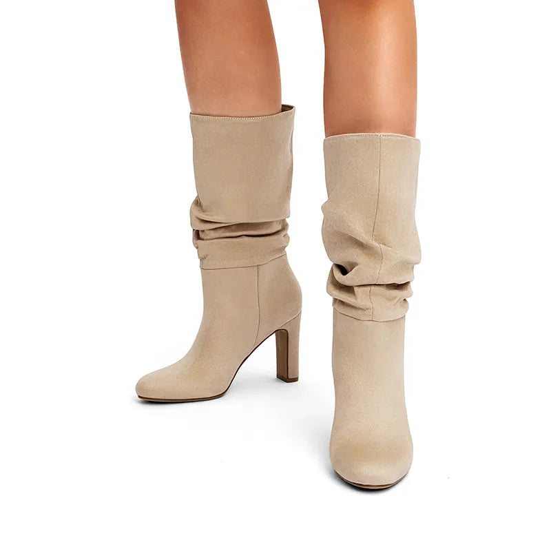 SANDY BEIGE-SUEDE