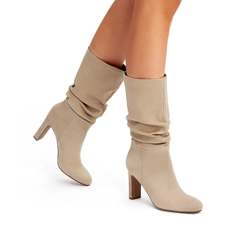 SANDY BEIGE-SUEDE