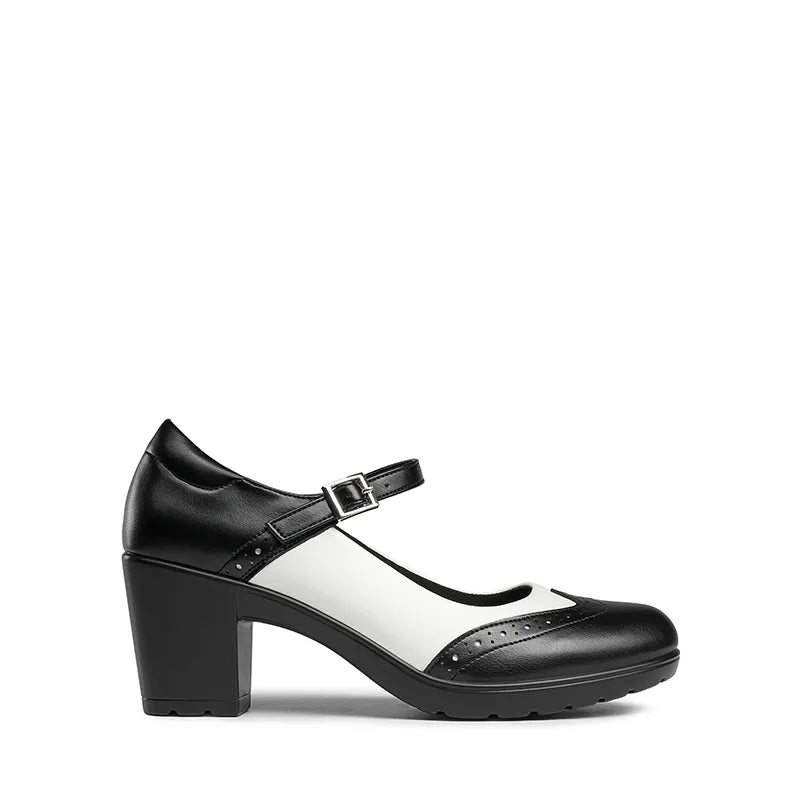 BLACK-WHITE-PU