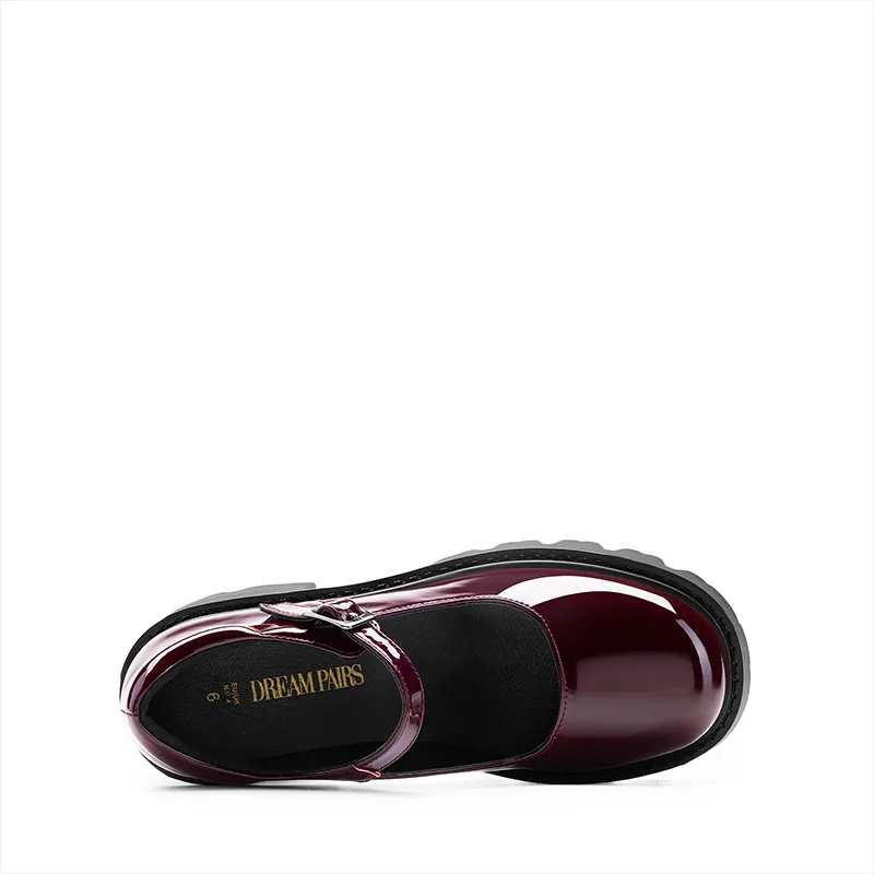 BURGUNDY-PAT
